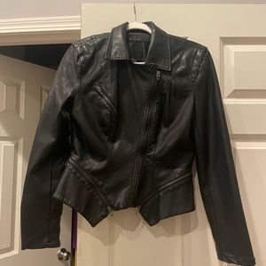 Blank NYC faux leather jacket
